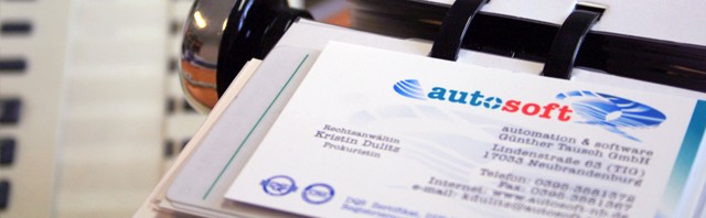 Impressum autosoft GmbH