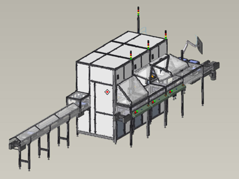 automotive: fully automated end-of-line test stand for heater cores in high-voltage heater production (2019)
