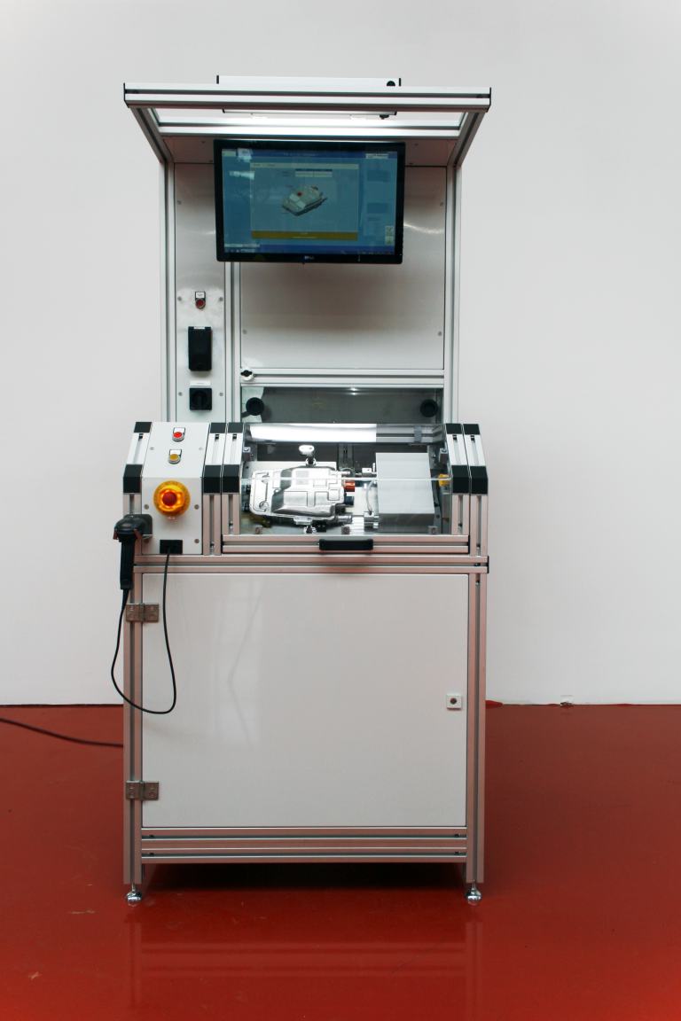 automated: semi-automated station for testing the sealing of high-voltage heaters (2018)